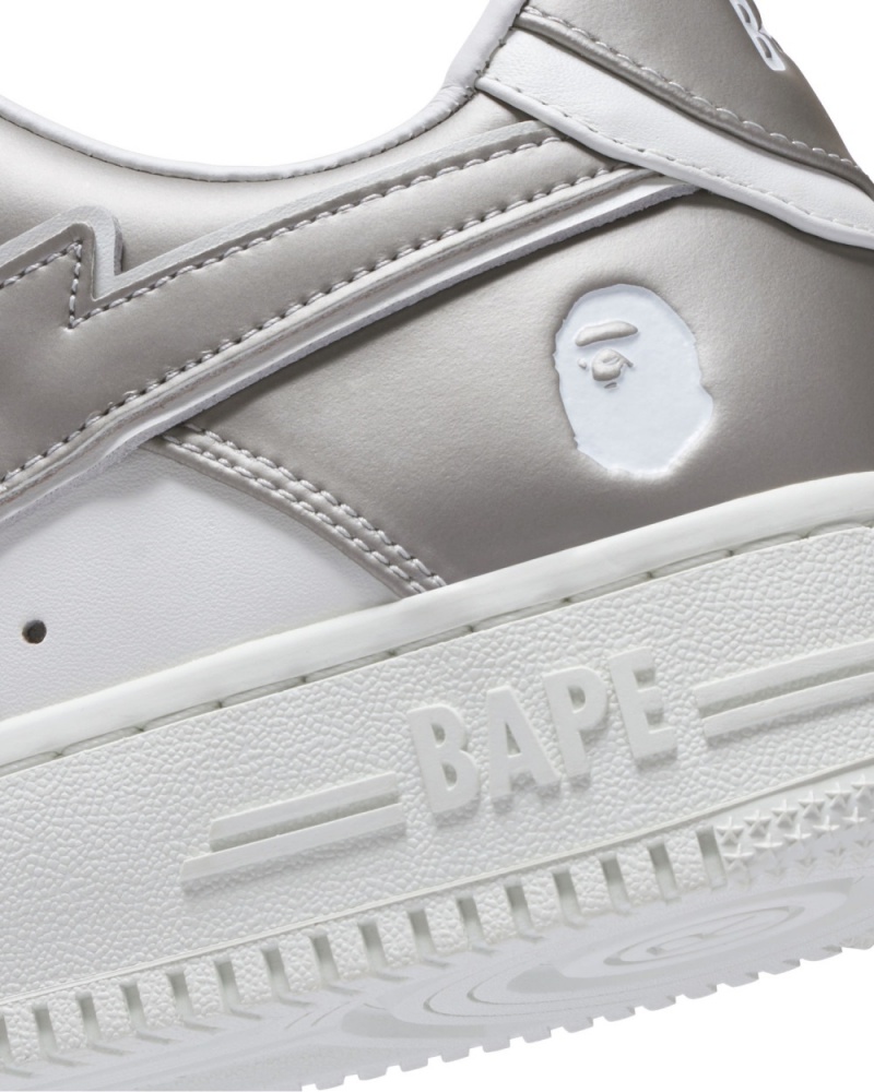 Basket Bape STA #4 Argent Homme | RGZ-69476535