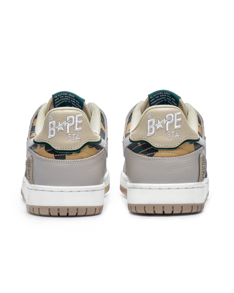 Basket Bape SK8 STA #4 Beige Homme | BTB-81368521