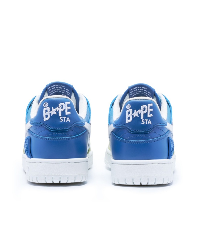 Basket Bape SK8 STA #1 Bleu Homme | EUJ-82544507