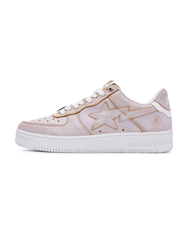 Basket Bape STA #5 M1 Beige Homme | CAH-94699258