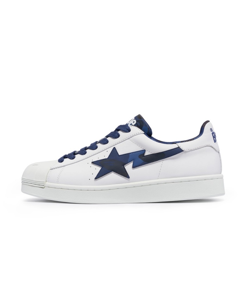 Basket Bape Skull STA Blanche Homme | QIV-99281811