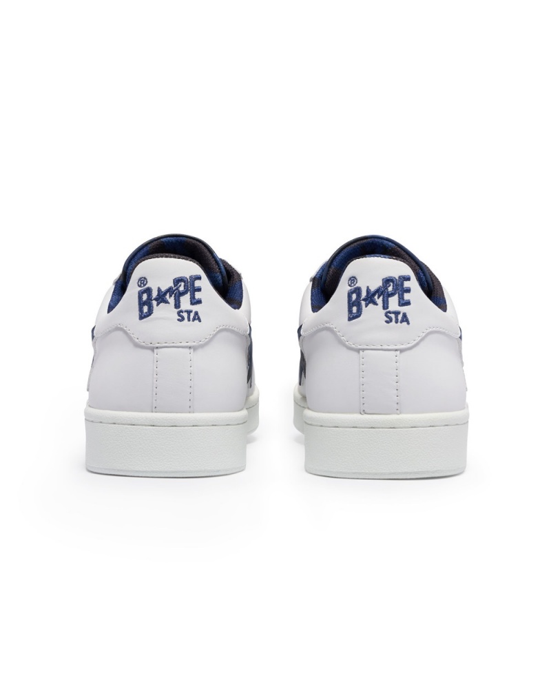 Basket Bape Skull STA Blanche Homme | QIV-99281811