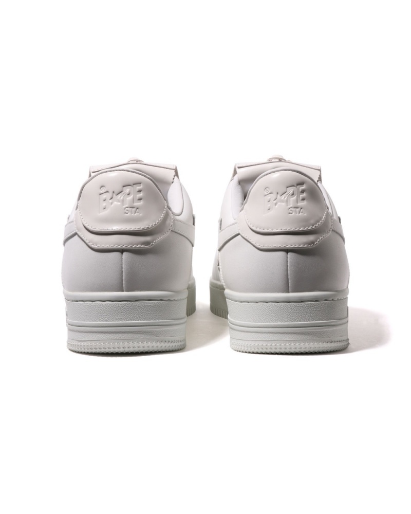 Basket Bape STA Quilt Tassel Blanche Homme | DEJ-59644479