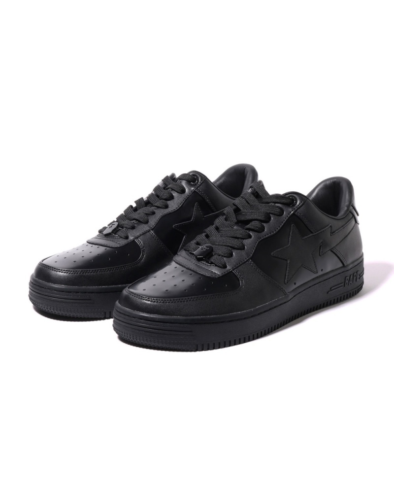 Basket Bape STA Quilt Tassel Noir Homme | LLW-28343981