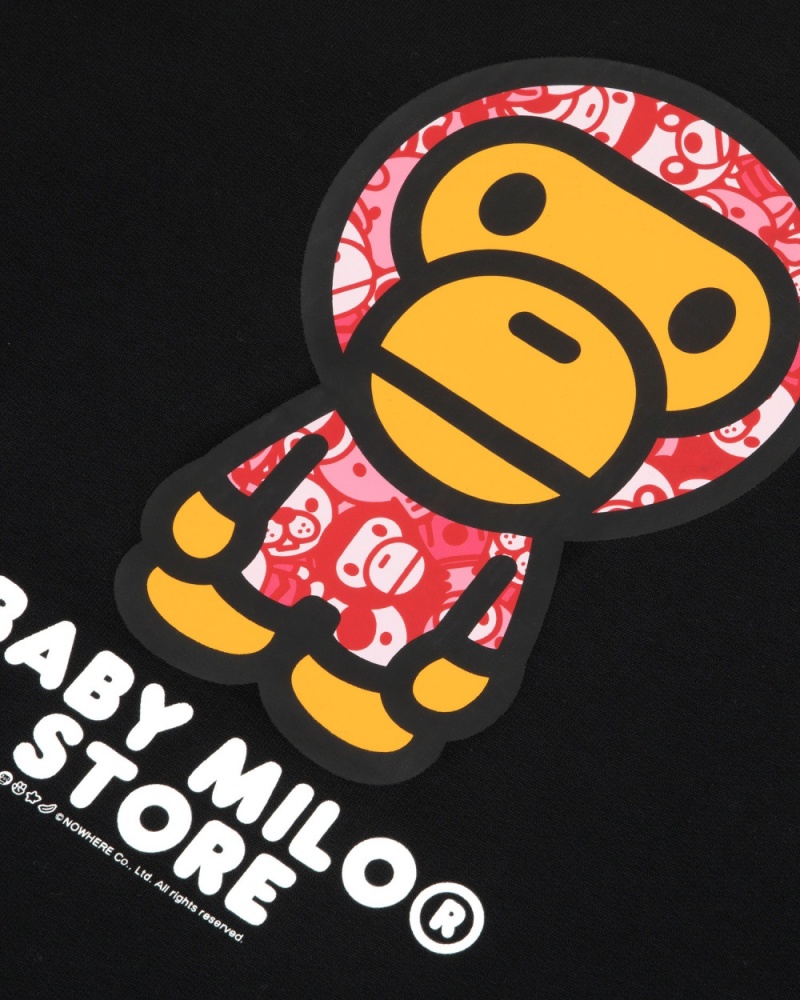 Sweats Bape Baby Milo crew neck Noir Femme | BZC-02280764