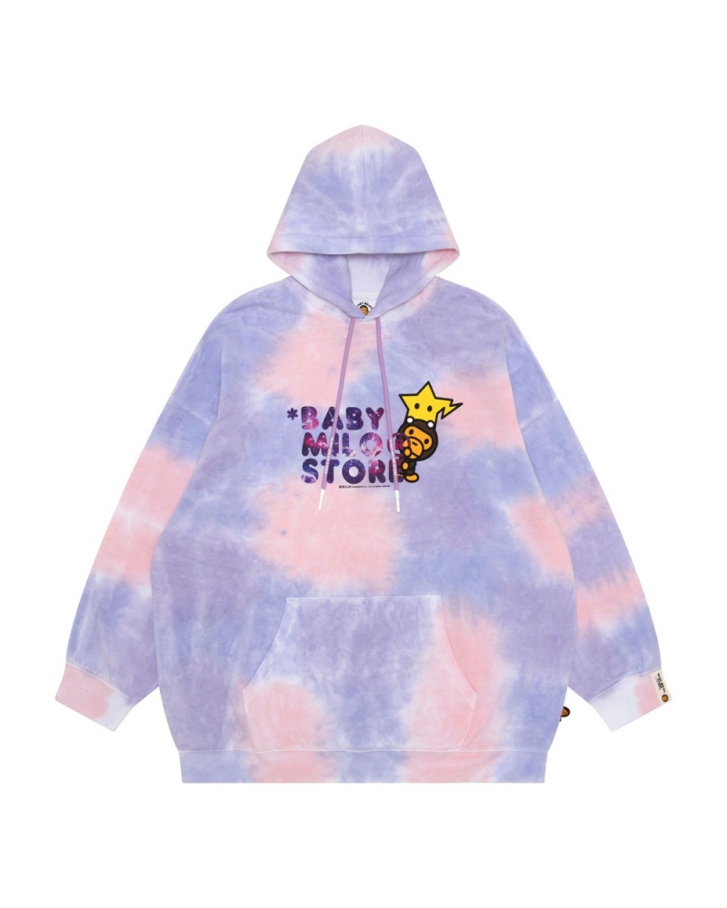 Sweat a Capuche Bape Baby Milo Violette Femme | IYQ-91989608