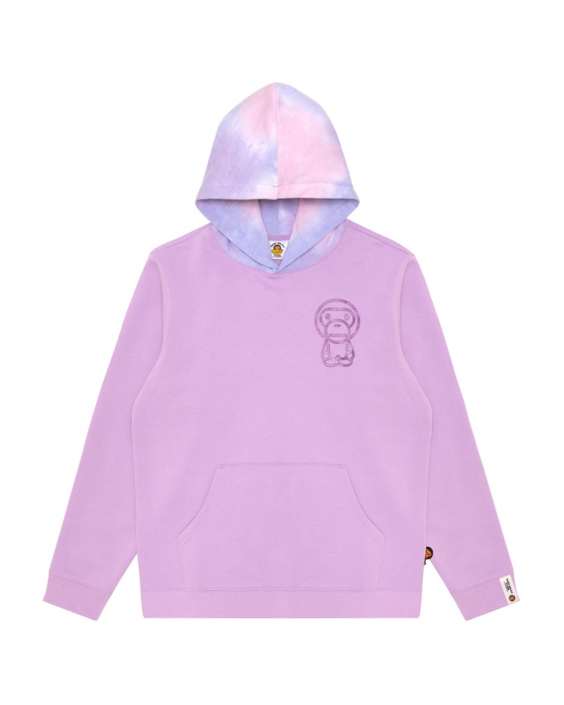 Sweat a Capuche Bape Baby Milo Violette Femme | PTB-59858575