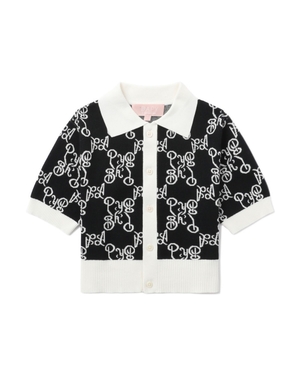 Cardigan Bape Polo knit Noir Femme | DZK-58045647