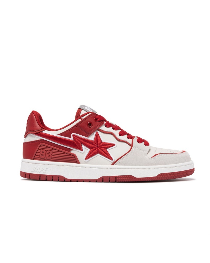 Basket Bape SK8 STA #5 Grise Clair Homme | IWH-06417642