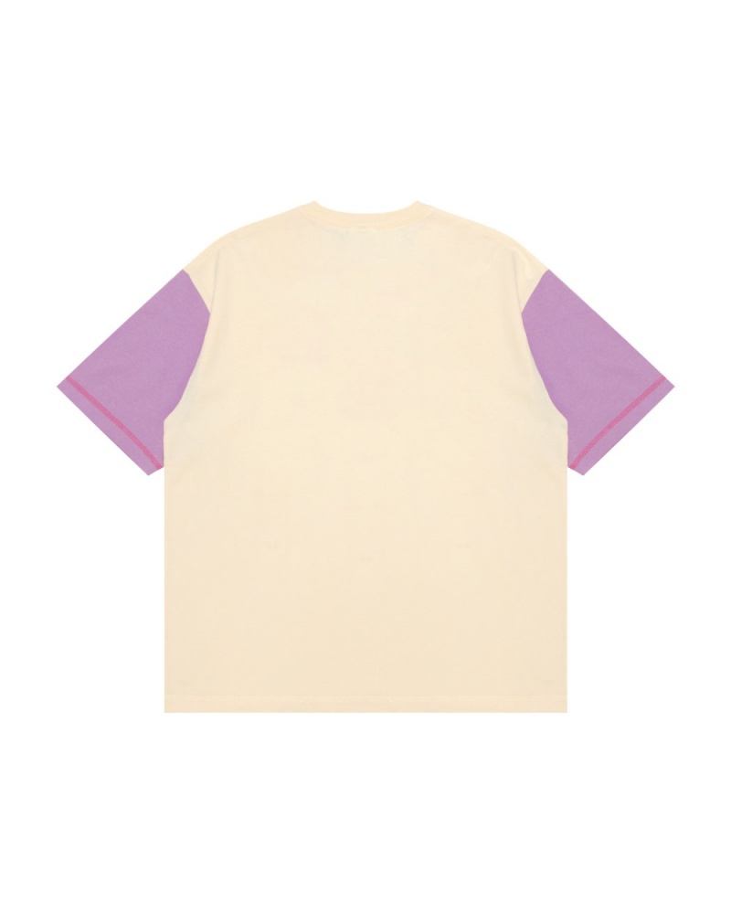 T Shirts Bape Boxy fit Blanche Femme | RYL-74145375