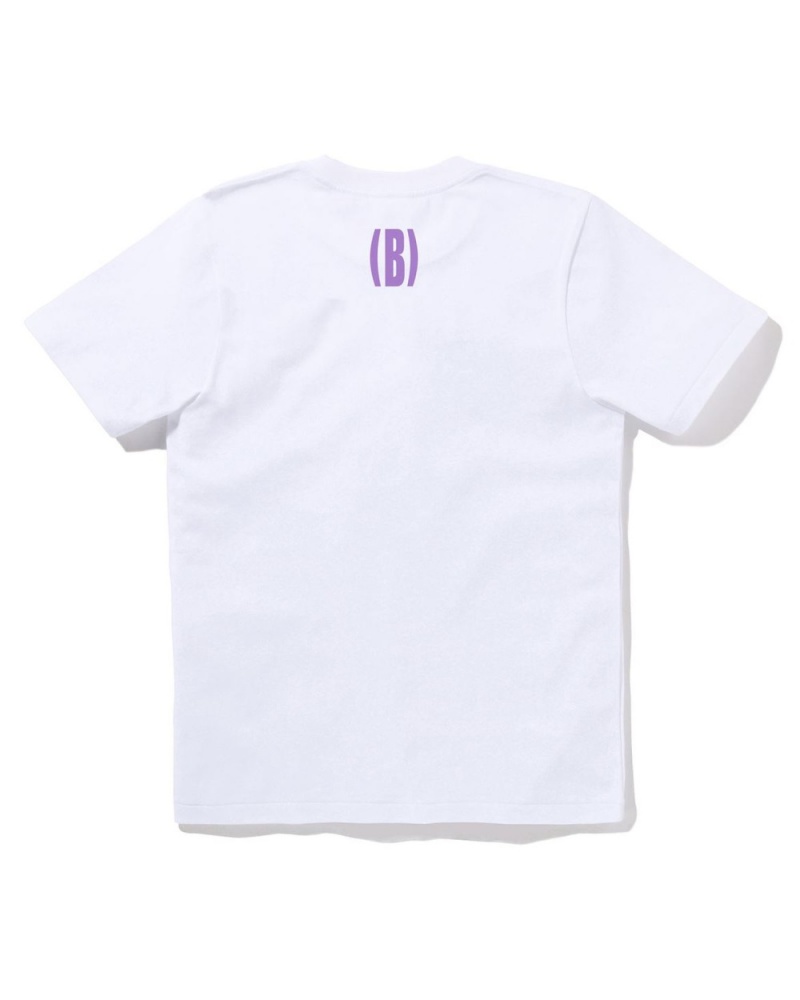 T Shirts Bape Blanche Femme | LPN-48139883