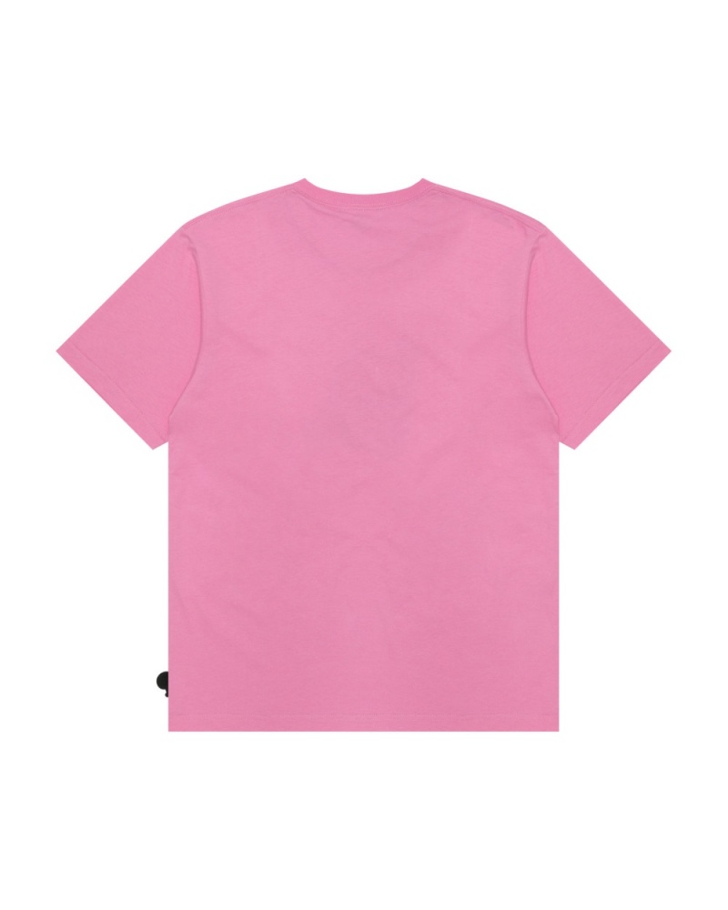 T Shirts Bape Baby Milo store hamburger print Rose Femme | MHM-13930401