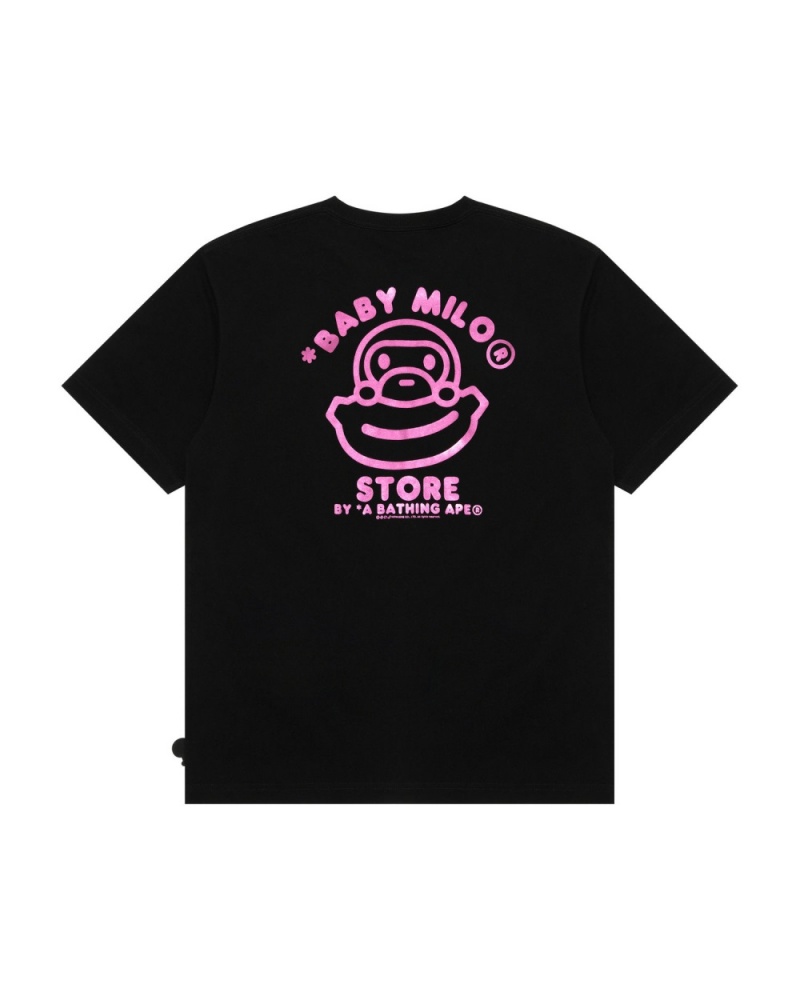 T Shirts Bape Baby Milo Noir Femme | LAB-04873451