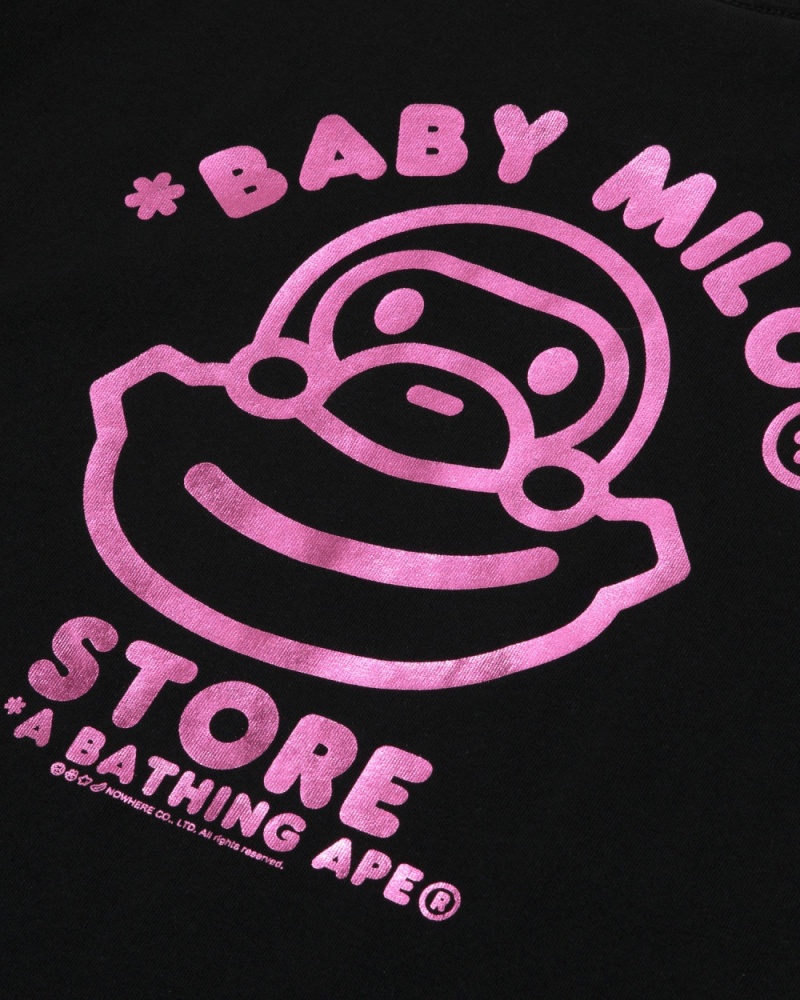 T Shirts Bape Baby Milo Noir Femme | LAB-04873451