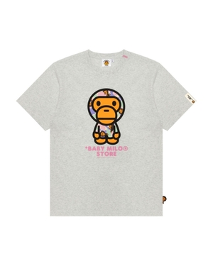 T Shirts Bape Baby Milo S/S Blanche Femme | WZR-99292270