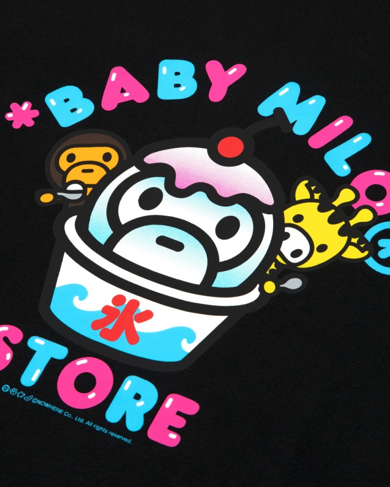 T Shirts Bape Baby Milo regular fit Blanche Femme | ERH-00335713