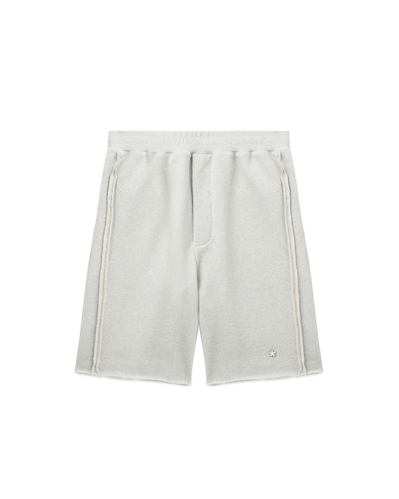 Short Bape Raw edge shorts Grise Femme | ELI-24128589