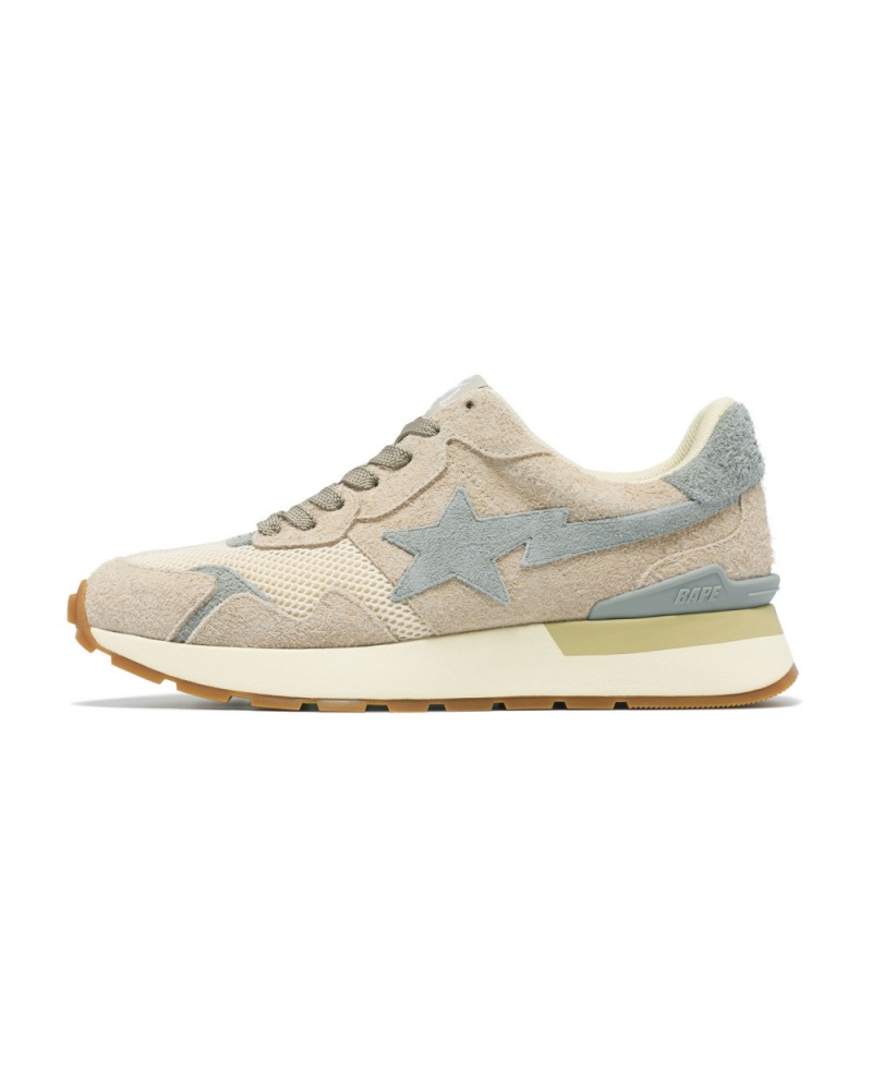 Basket Bape Roadsta Express X Highsnobiety L Beige Femme | EJA-10505128