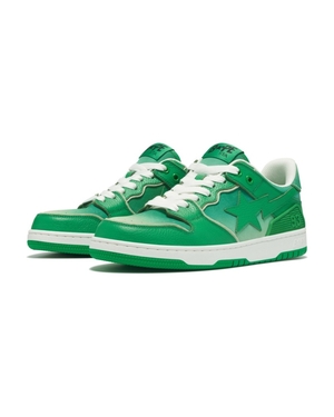 Basket Bape SK8 STA #4 Vert Femme | IHQ-40073686