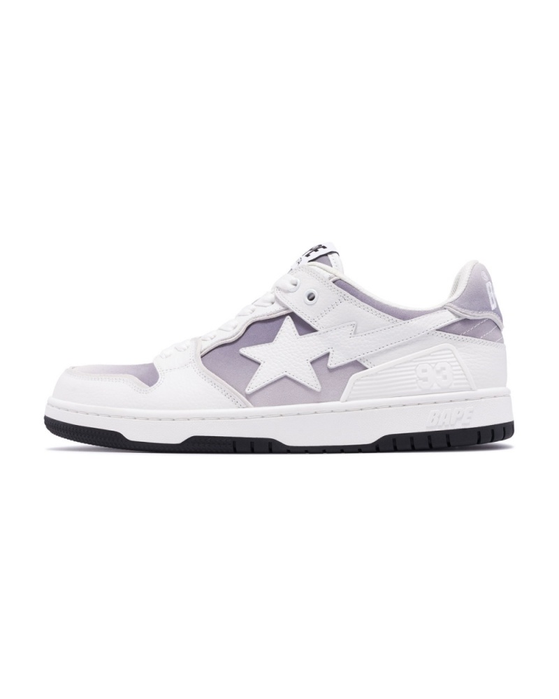 Basket Bape SK8 STA #4 Blanche Femme | VNE-87489558