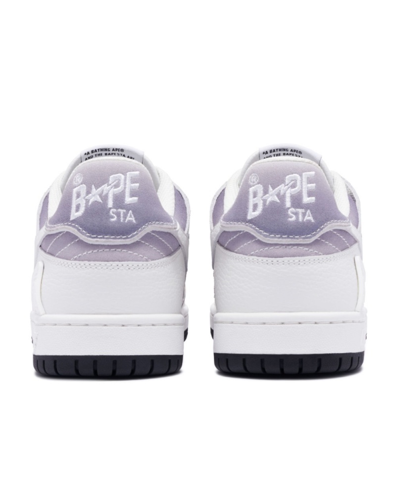 Basket Bape SK8 STA #4 Blanche Femme | VNE-87489558