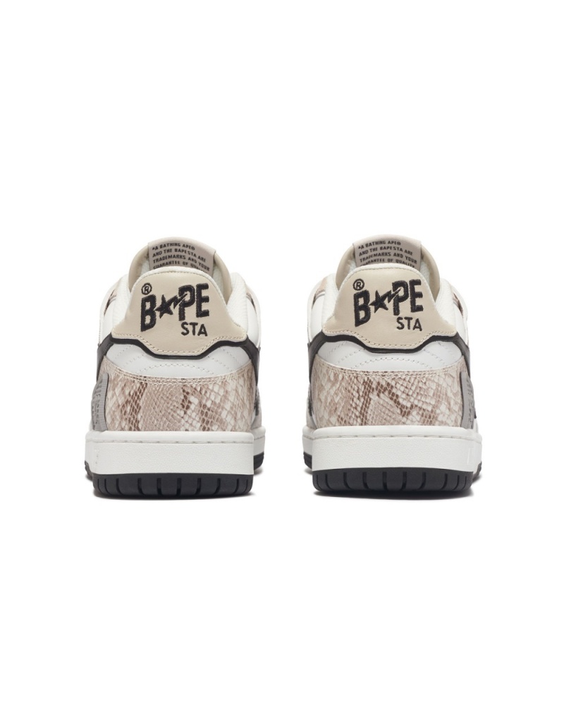 Basket Bape SK8 STA #1 Beige Femme | STL-01647294