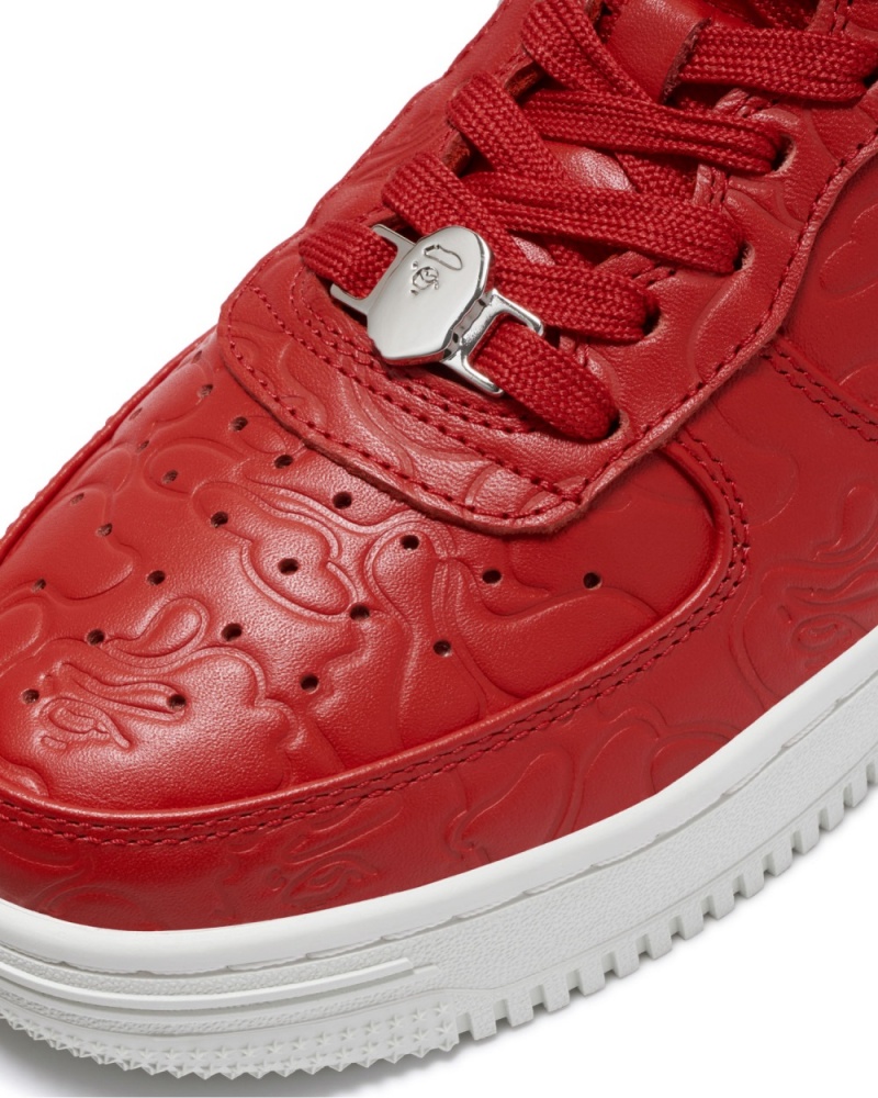 Basket Bape STA #3 Rouge Clair Femme | LPX-34864733