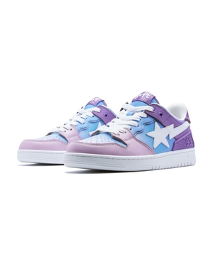 Basket Bape SK8 STA #1 Violette Femme | IJQ-78657483