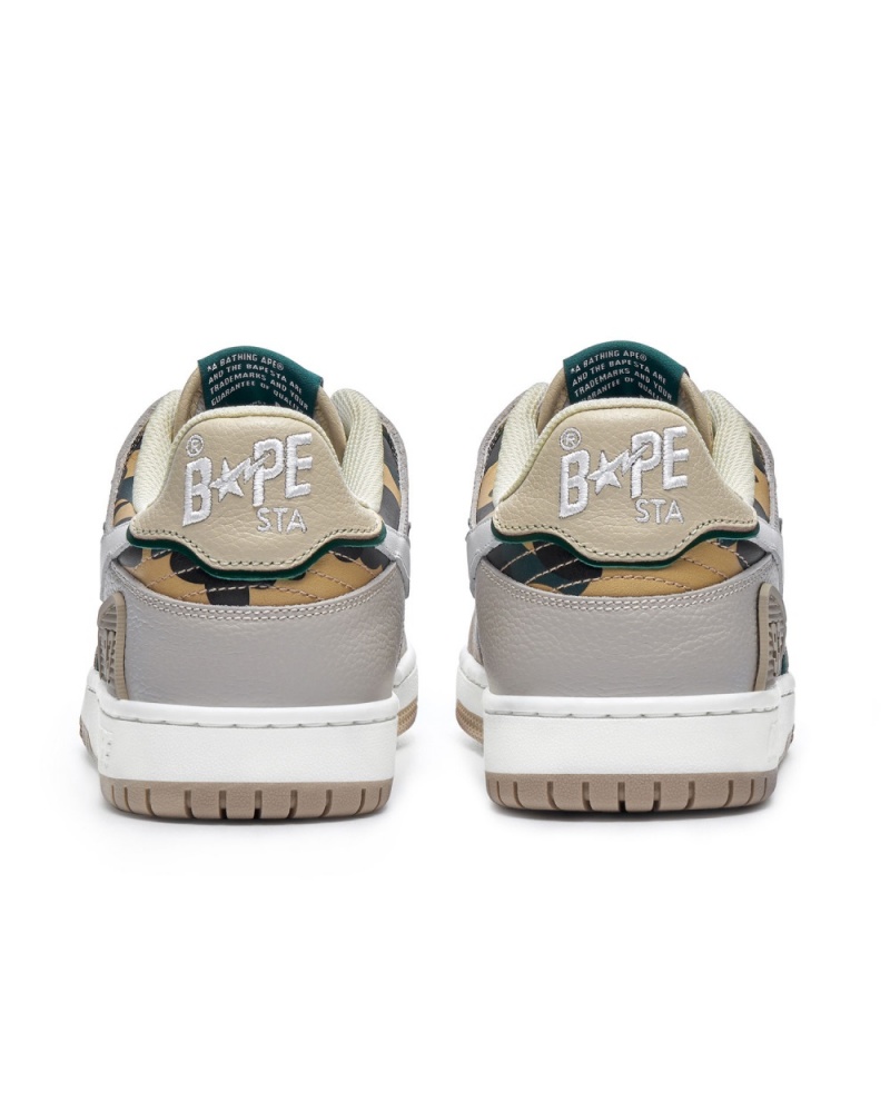 Basket Bape SK8 STA #4 Beige Femme | PKN-60952062