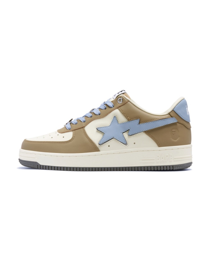 Basket Bape STA #4 Beige Femme | GKO-41683697