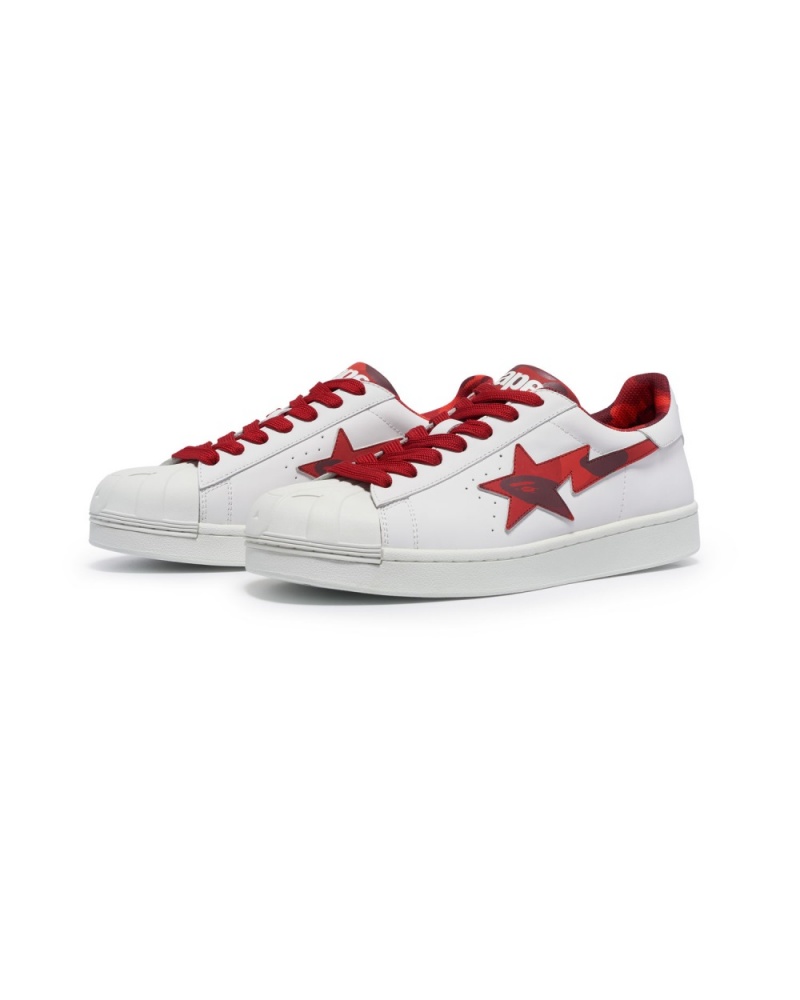 Basket Bape Skull STA Blanche Femme | VZI-62717373