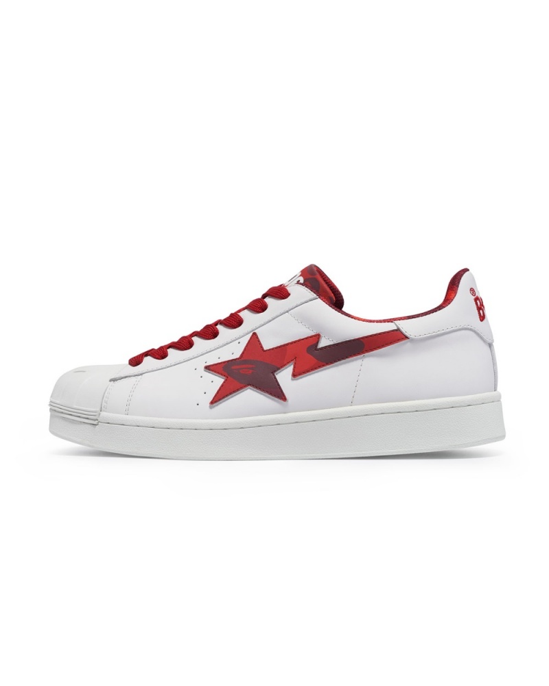 Basket Bape Skull STA Blanche Femme | VZI-62717373