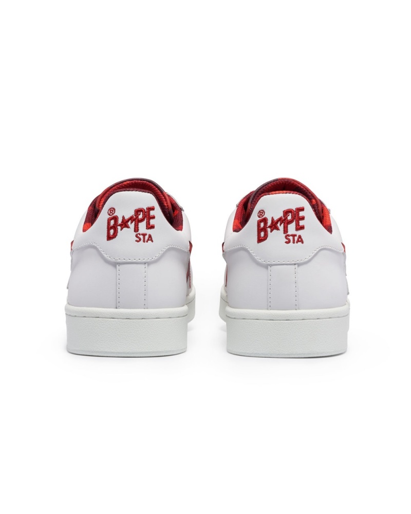 Basket Bape Skull STA Blanche Femme | VZI-62717373