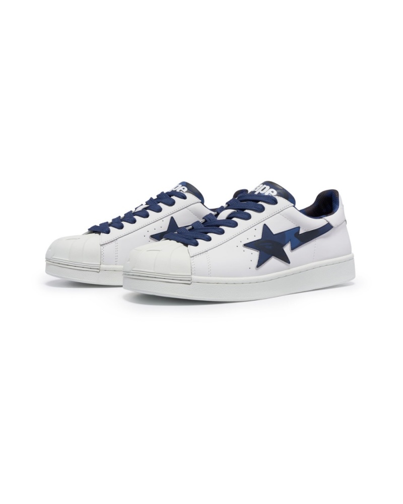 Basket Bape Skull STA Blanche Femme | POQ-34820060