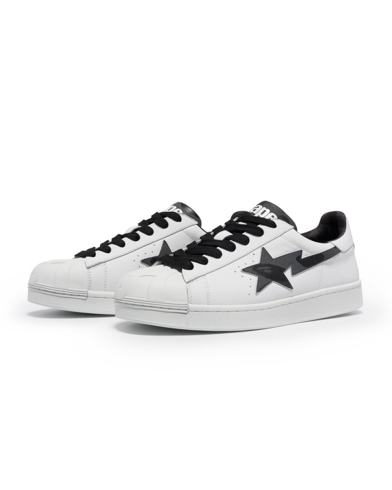 Basket Bape Skull STA Blanche Femme | ZRY-68216872