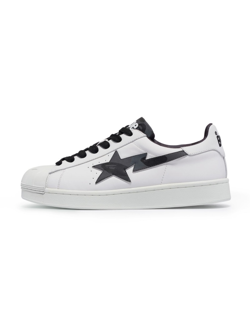 Basket Bape Skull STA Blanche Femme | ZRY-68216872