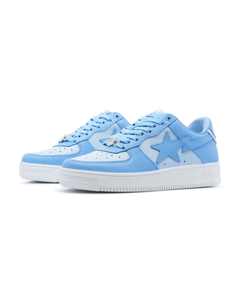 Basket Bape STA #9 Bleu Clair Femme | TMQ-53913706