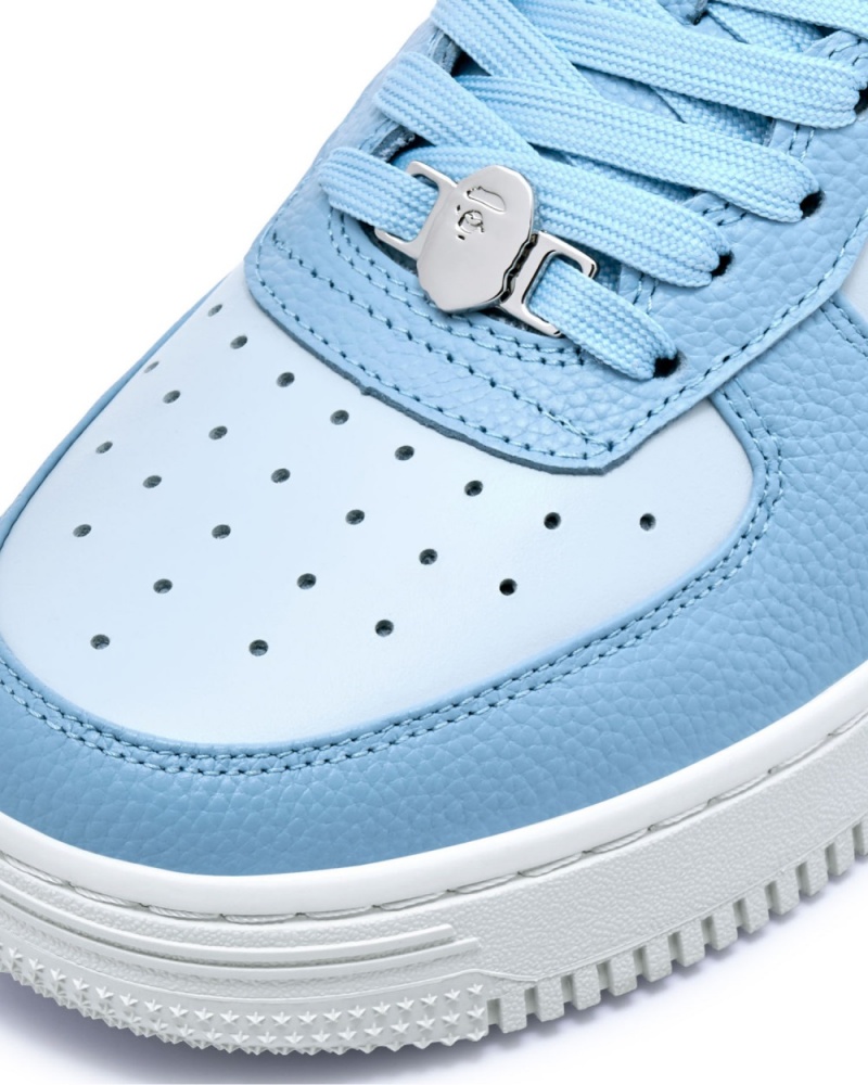 Basket Bape STA #9 Bleu Clair Femme | TMQ-53913706